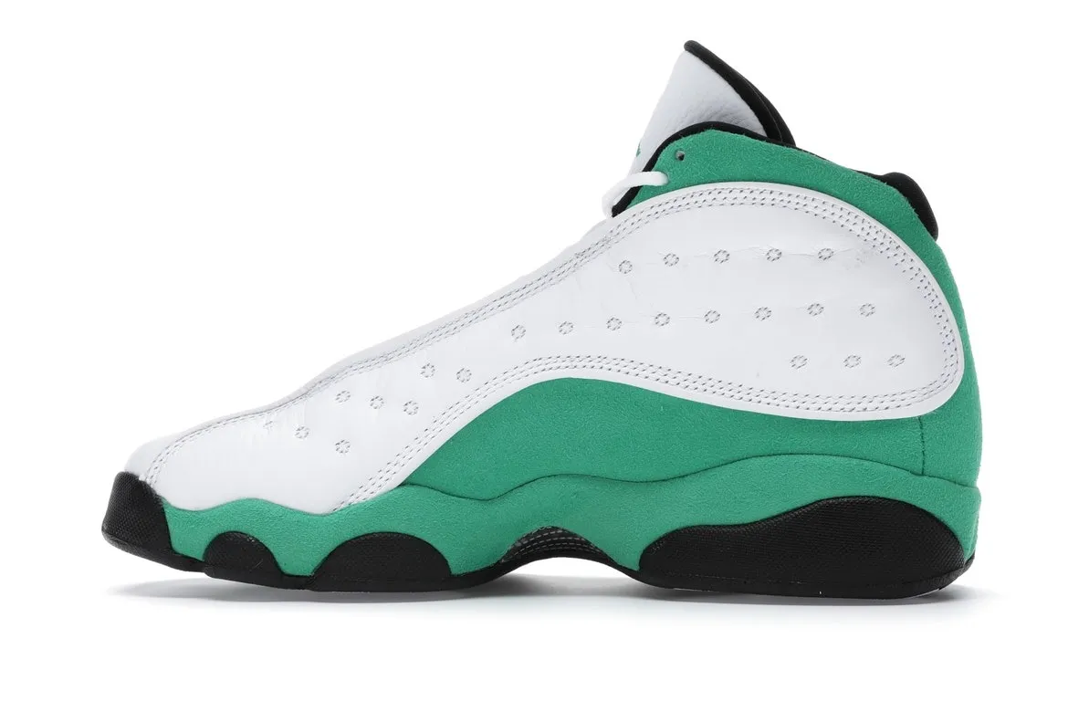 Фото № 6 с приближением к товару «‎Jordan 13 Retro White Lucky Green »