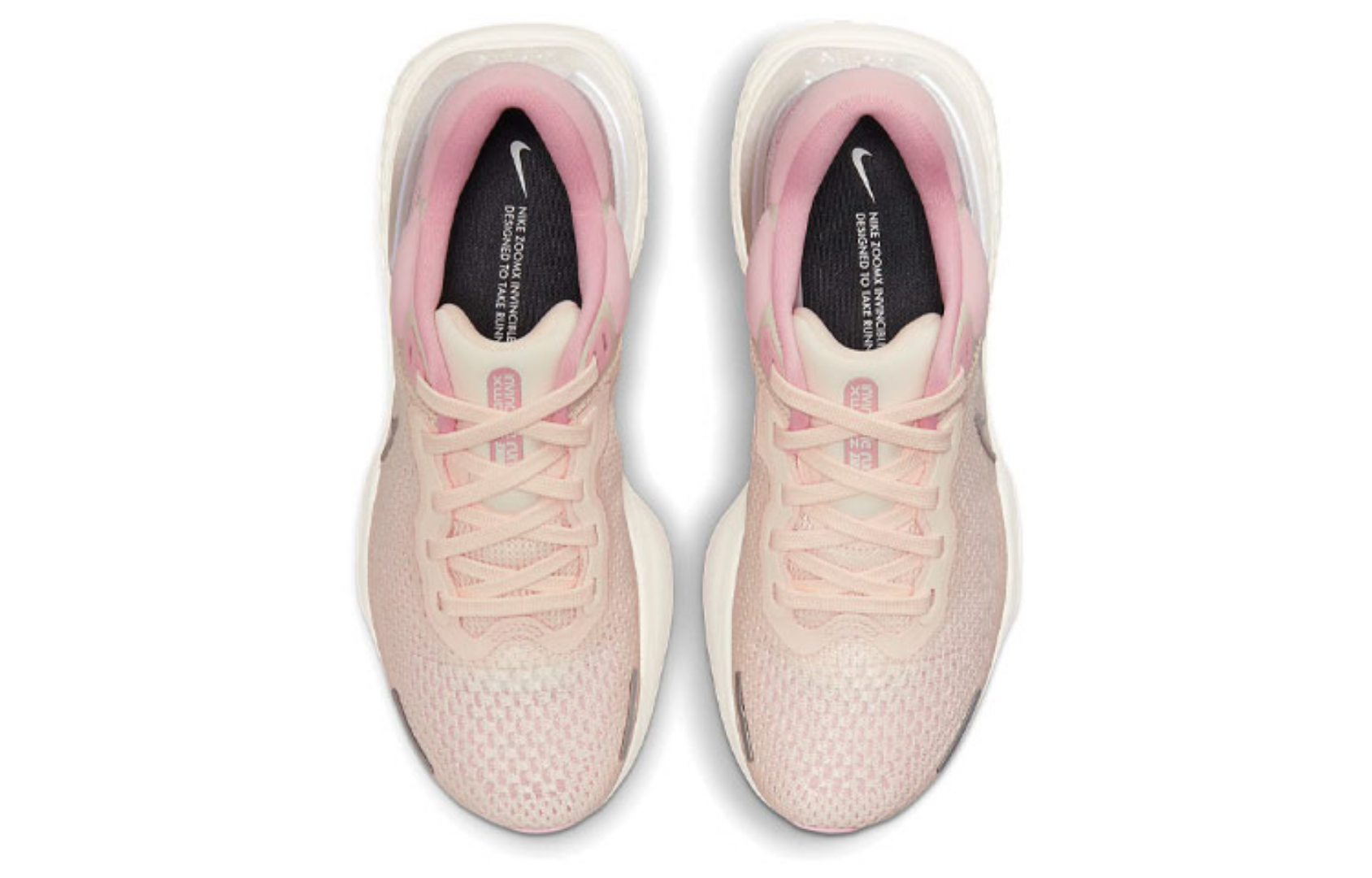 Фото № 4 с приближением к товару «‎Nike Wmns ZoomX Invincible Run Flyknit 'Guava Ice Pink Glaze'»