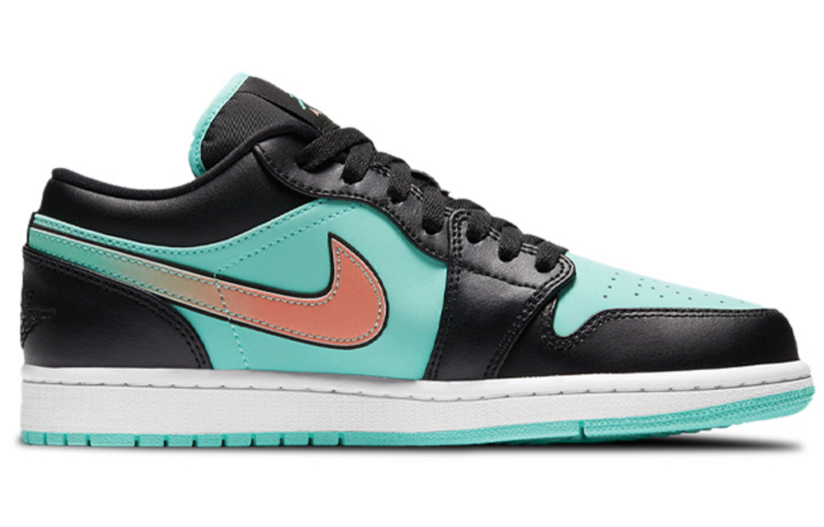 Фото № 2 с приближением к товару «‎Air Jordan 1 Low SE 'Tropical Twist' BlackGreen»