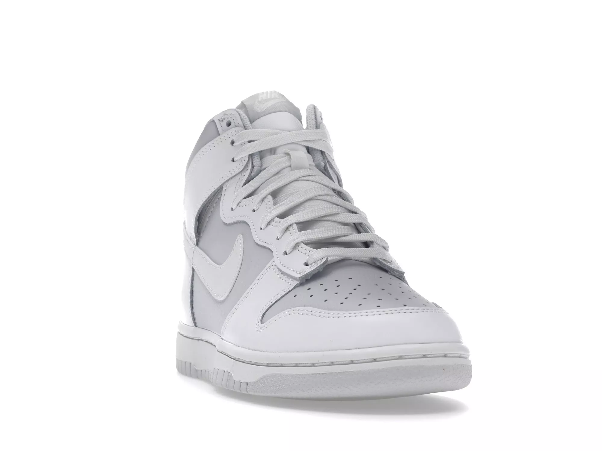 Фото № 2 с приближением к товару «‎Nike Dunk High Summit White Pure Platinum»