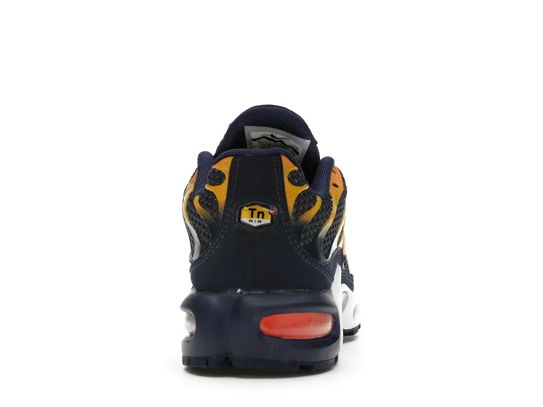 Фото № 4 с приближением к товару «‎Nike Air Max Plus Blue Void University Gold»