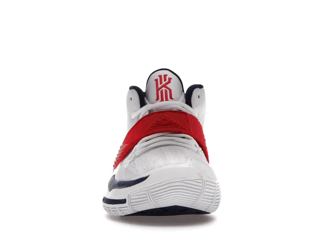 Фото № 2 с приближением к товару «‎Nike Kyrie 6 USA White»