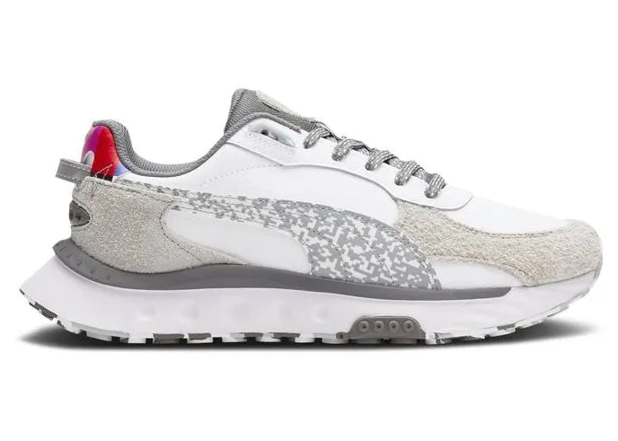 Фото № 1 с приближением к товару «‎Puma Wild Rider White Noise»