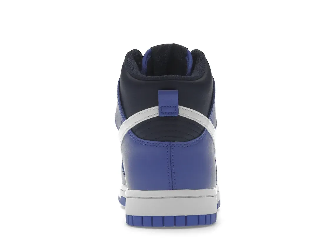 Фото № 4 с приближением к товару «‎Nike Dunk High Medium Blue Midnight Navy»