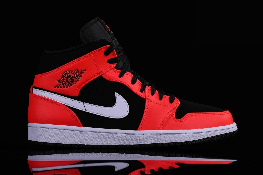 Фото № 2 с приближением к товару «‎Air Jordan 1 Mid Infrared 23»