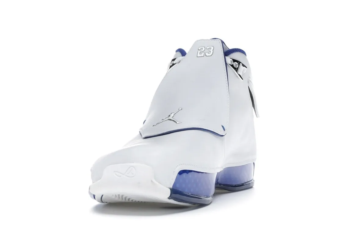 Фото № 2 с приближением к товару «‎Jordan 18 OG White Sport Royal»