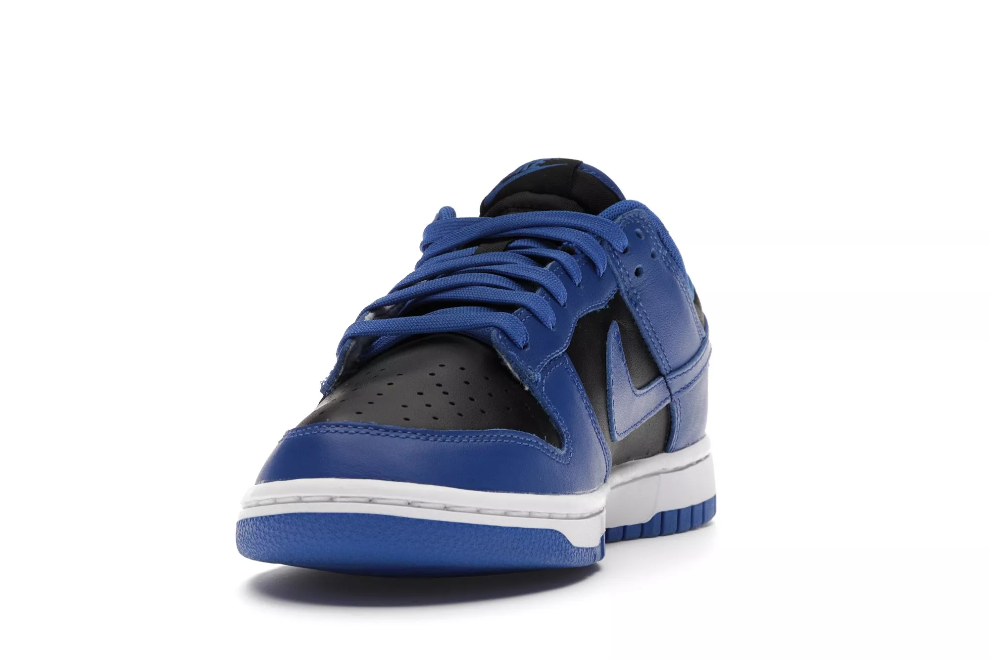 Фото № 3 с приближением к товару «‎Nike Dunk Low Retro Black Hyper Cobalt (2021)»