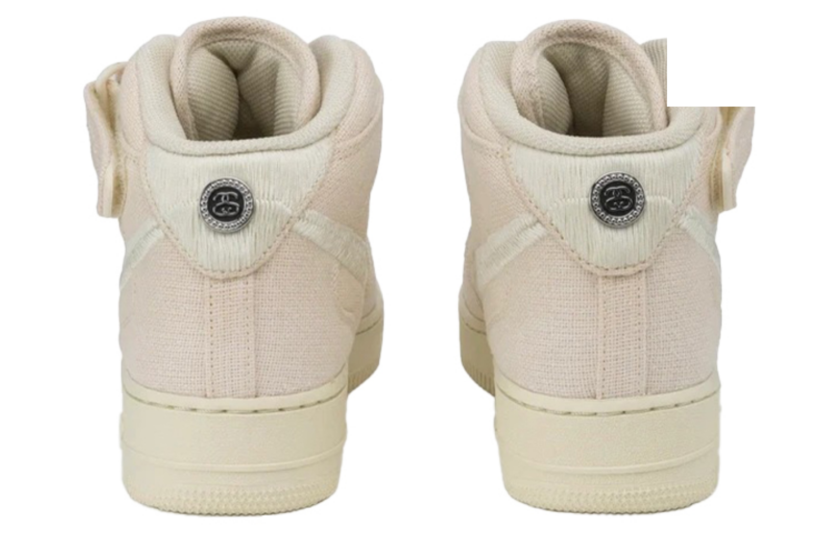 Фото № 3 с приближением к товару «‎Stussy x Nike Air Force 1 '07 Mid SP»