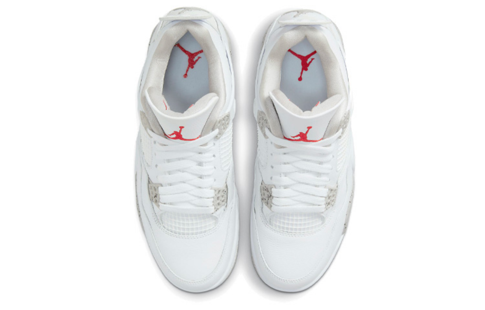 Фото № 4 с приближением к товару «‎Air Jordan 4 Retro "White Oreo" White»