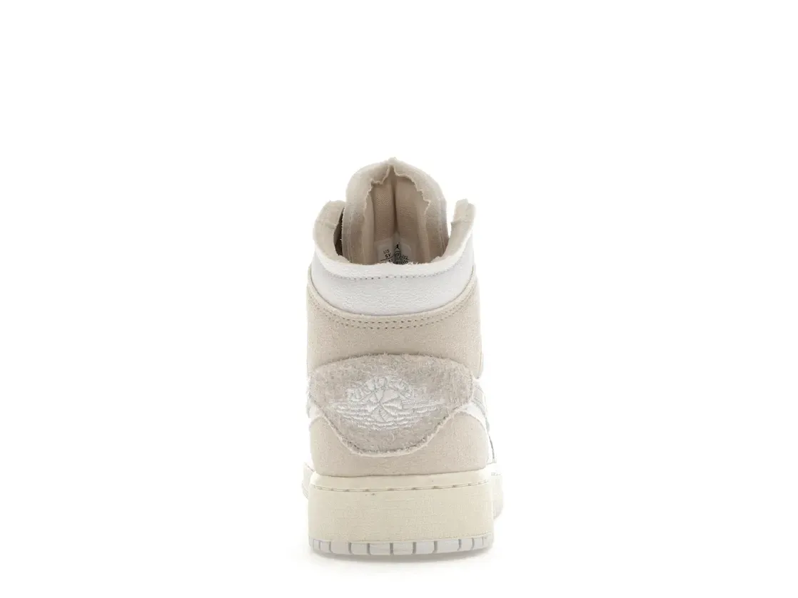 Фото № 4 с приближением к товару «‎Jordan 1 Mid SE Craft Inside Out Tech Grey »