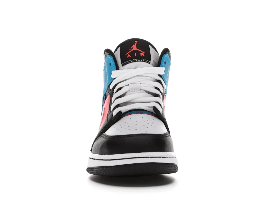Фото № 2 с приближением к товару «‎Jordan 1 Mid Tri Color Ribbons »