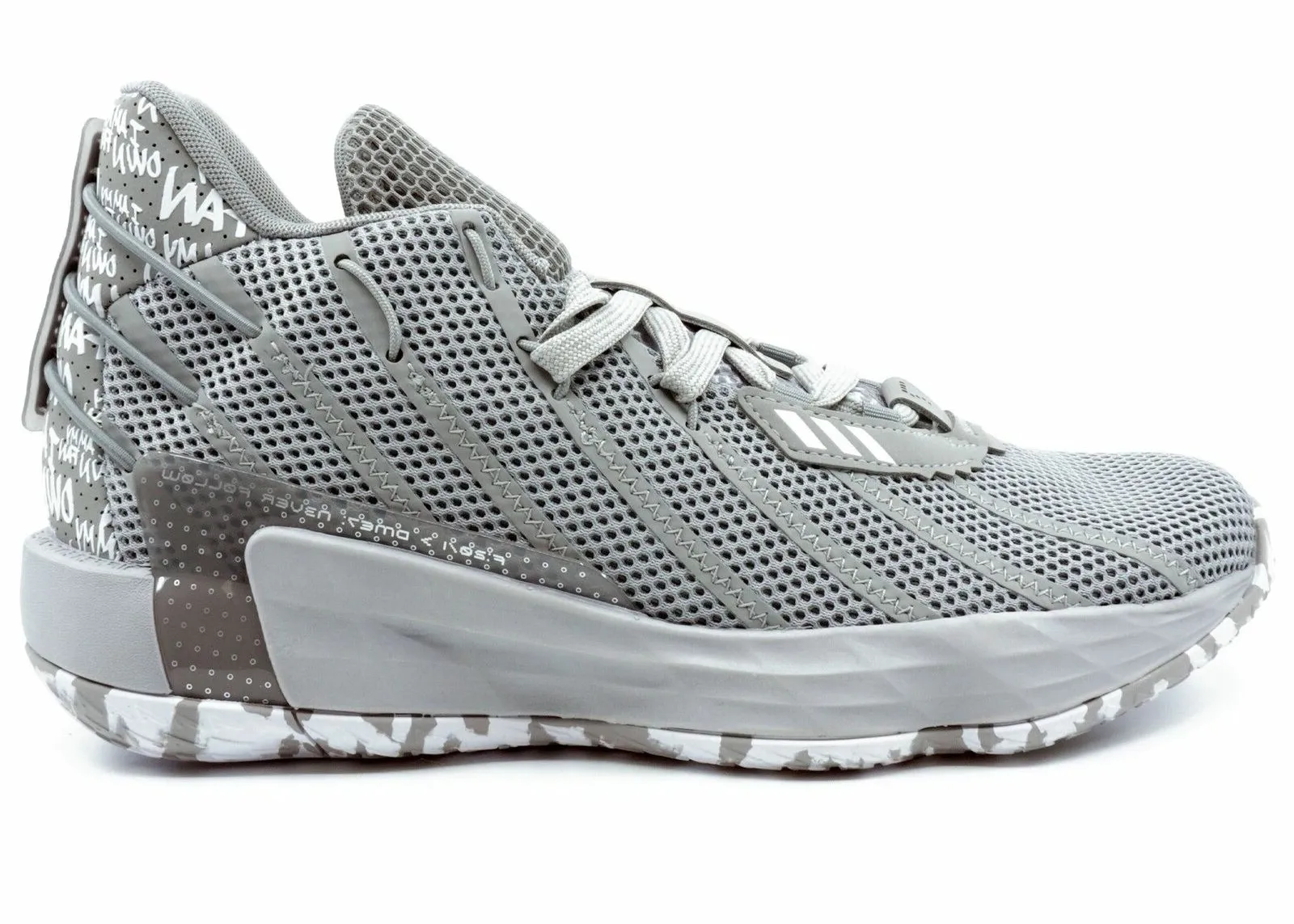 Фото № 1 с приближением к товару «‎adidas Dame 7 I Am My Own Fan Grey»