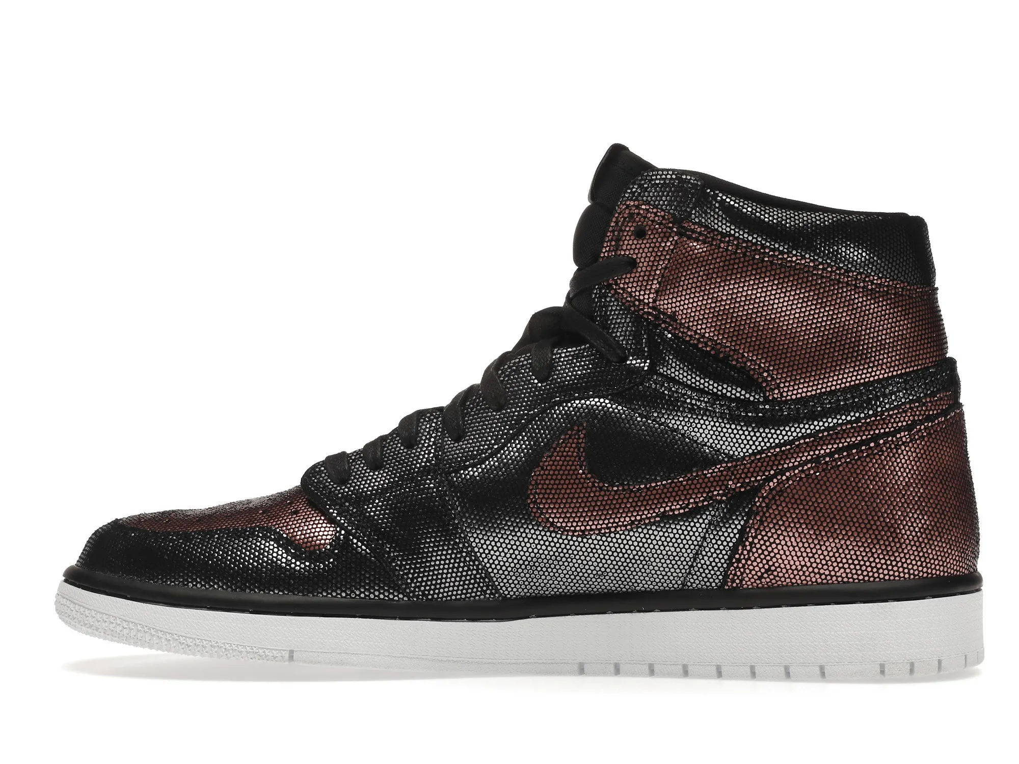 Фото № 6 с приближением к товару «‎Jordan 1 Retro High Fearless Metallic Rose Gold »