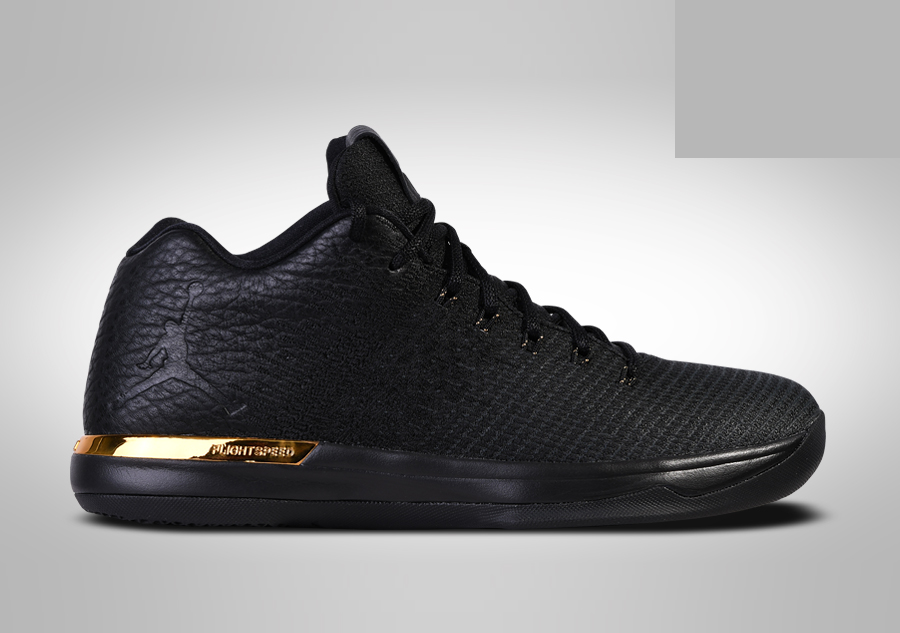 Фото № 1 с приближением к товару «‎Jordan XXX1 Low Black Gold»