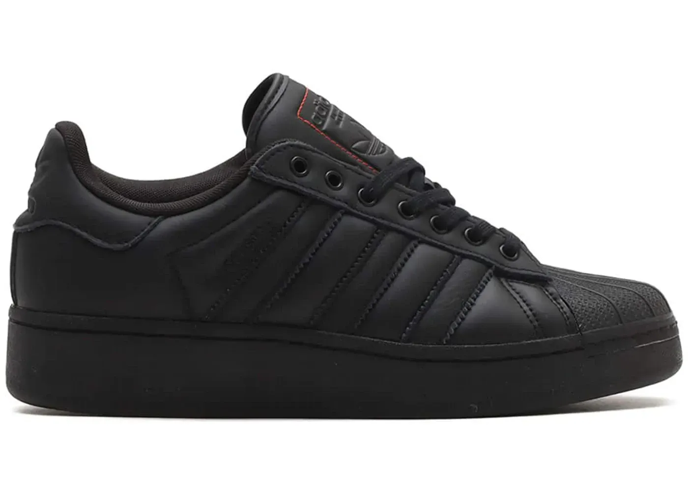 Фото № 1 с приближением к товару «‎adidas Superstar XLG atmos Black Red»