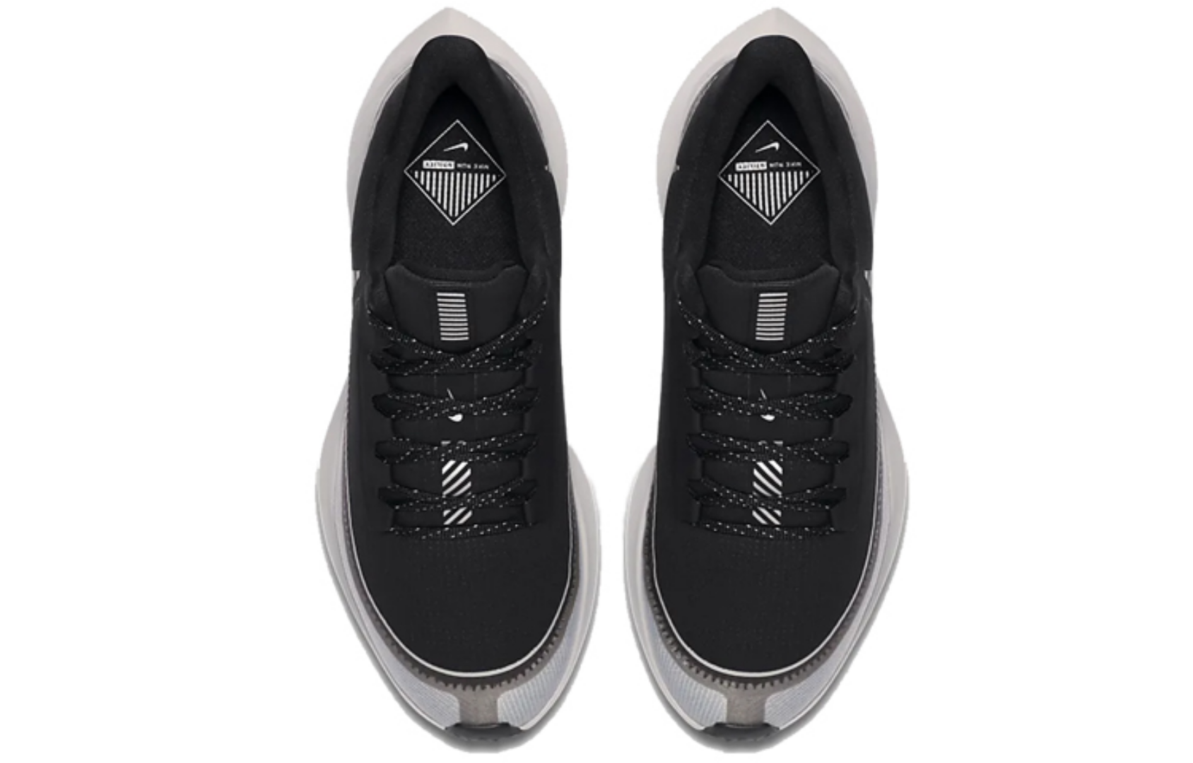 Фото № 4 с приближением к товару «‎Nike Wmns Zoom Winflo 6 Shield 'Black Reflect Silver'»