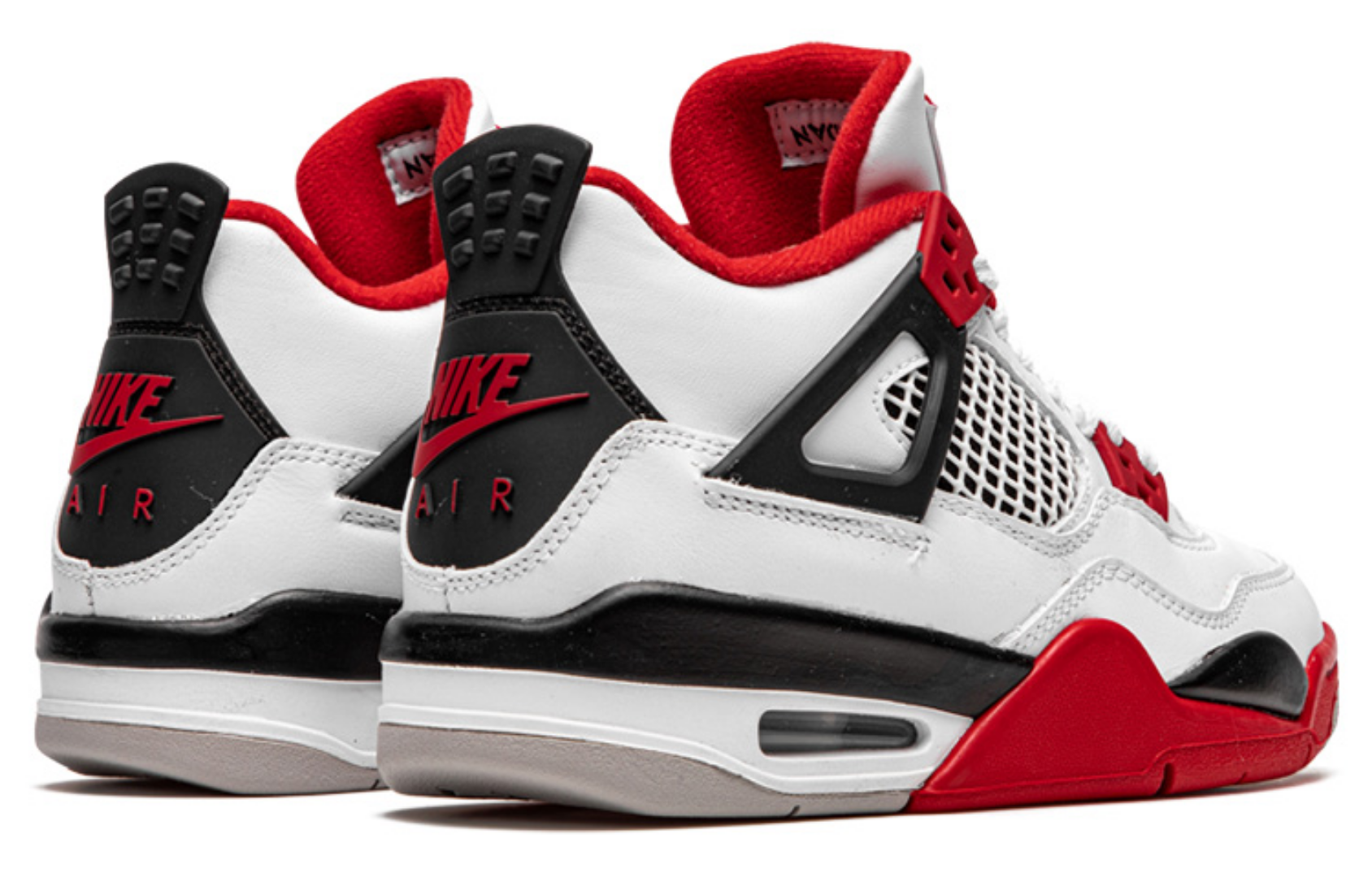 Фото № 3 с приближением к товару «‎Nike Air Jordan 4 "Fire Red" (GS) Red»