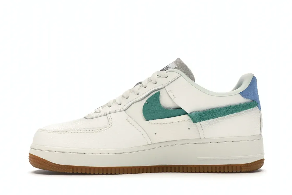 Фото № 3 с приближением к товару «‎Nike Air Force 1 Vandalized Sail Mystic Green »