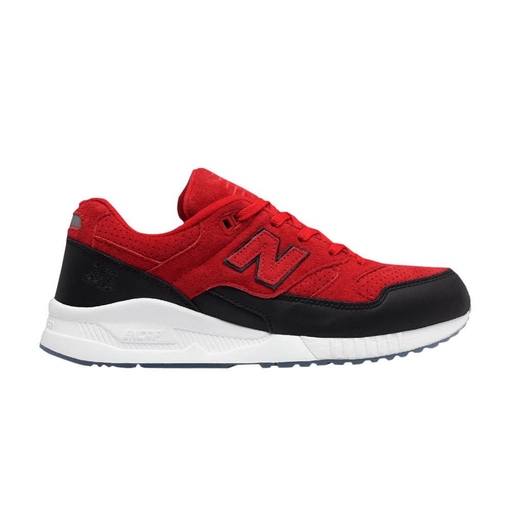 New Balance 530 Suede Red Black