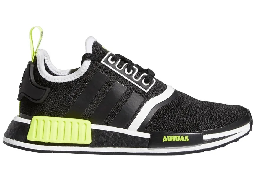 Фото № 1 с приближением к товару «‎adidas NMD R1 Black Solar Yellow »