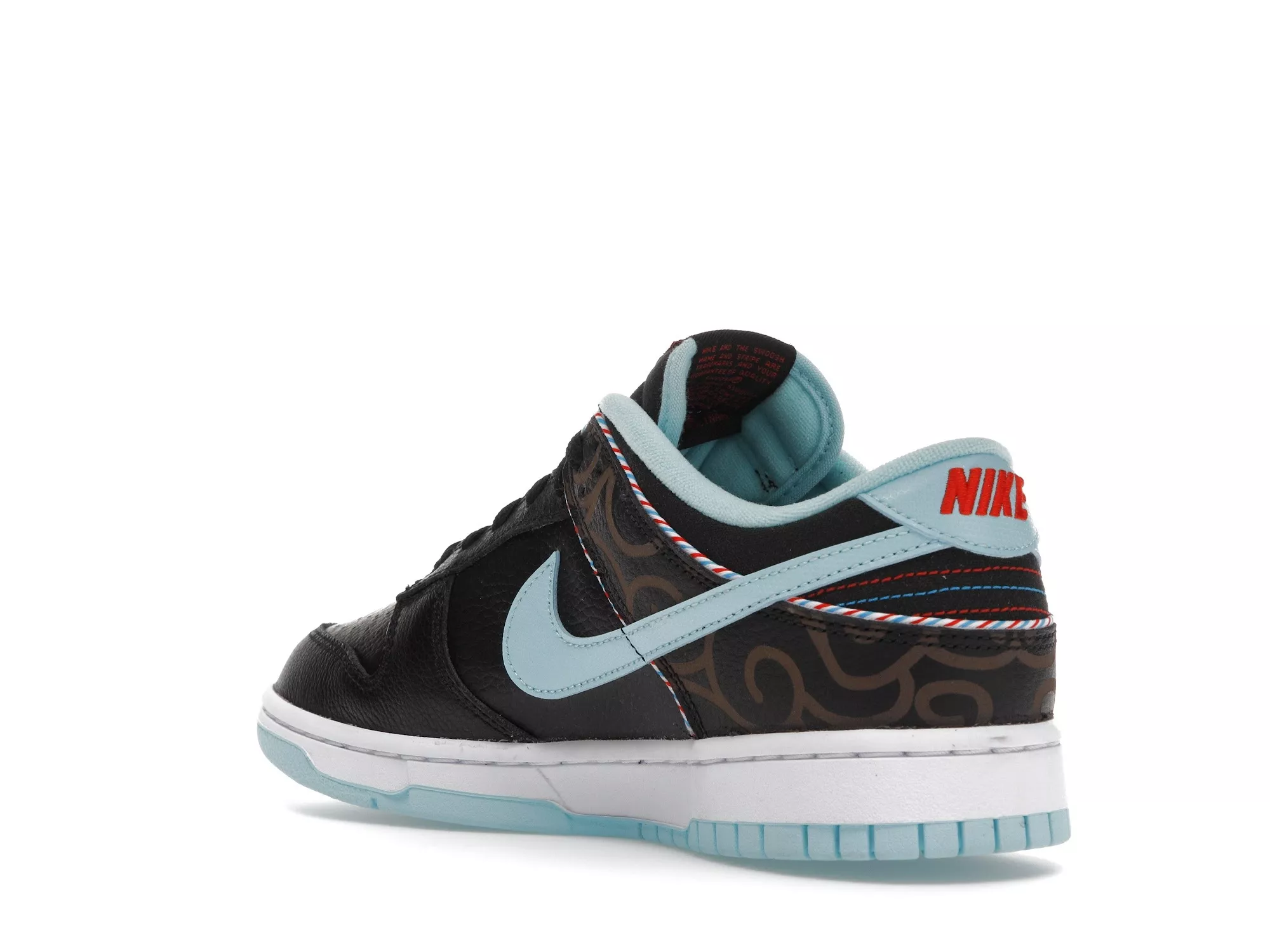 Фото № 5 с приближением к товару «‎Nike Dunk Low SE Barber Shop Black»