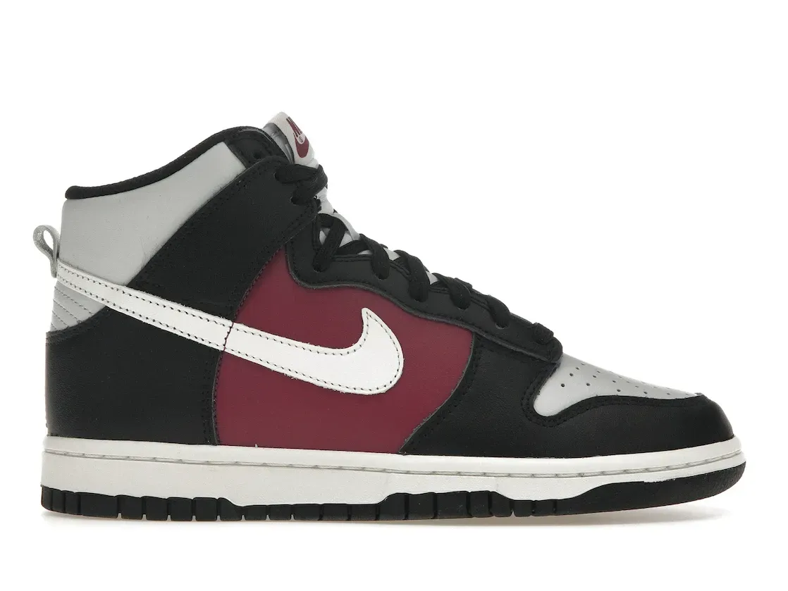 Фото № 1 с приближением к товару «‎Nike Dunk High Black Rosewood Pure Platinum »