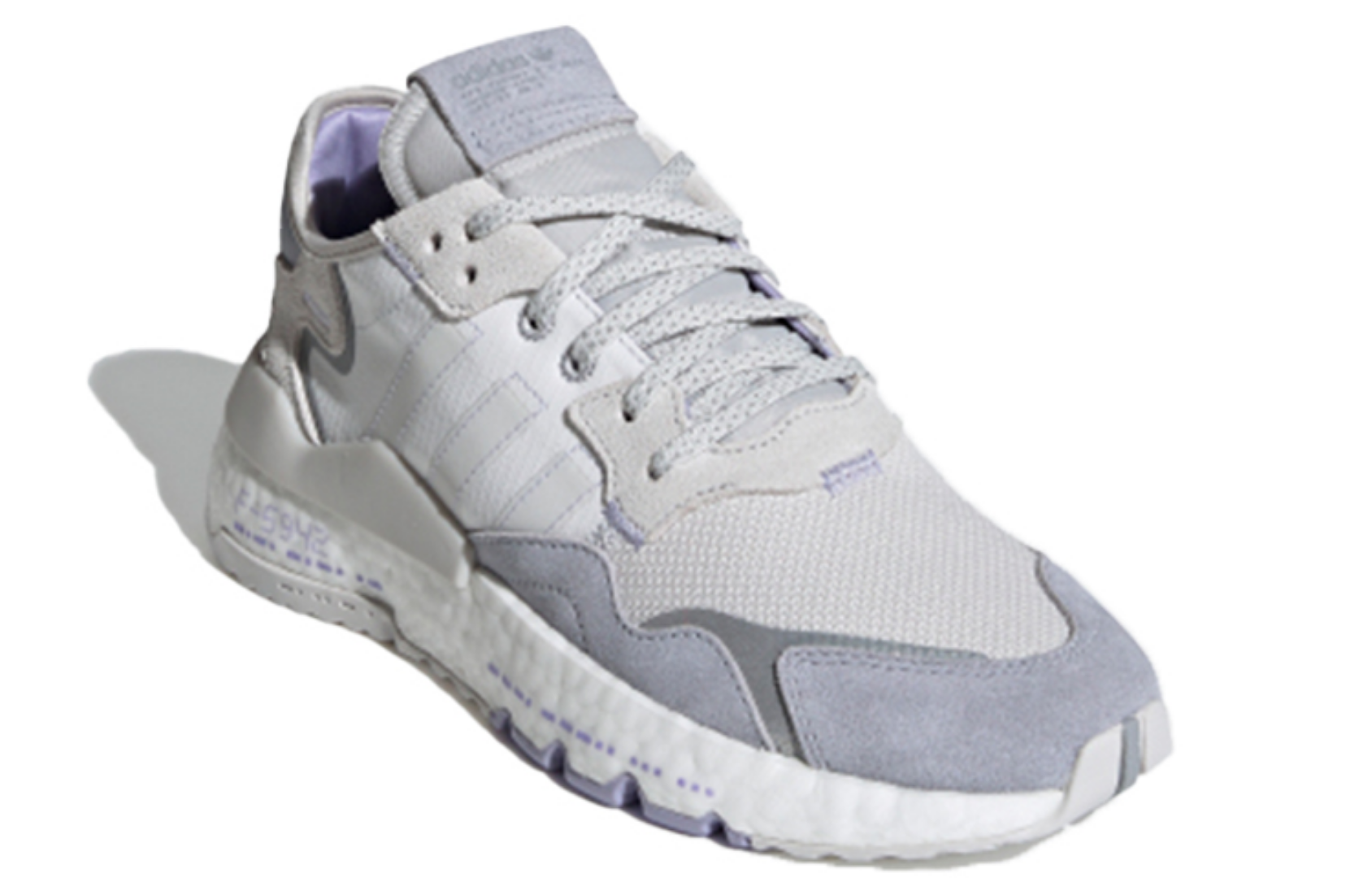 Фото № 3 с приближением к товару «‎adidas originals Wmns Nite Jogger GreyWhitePurple»