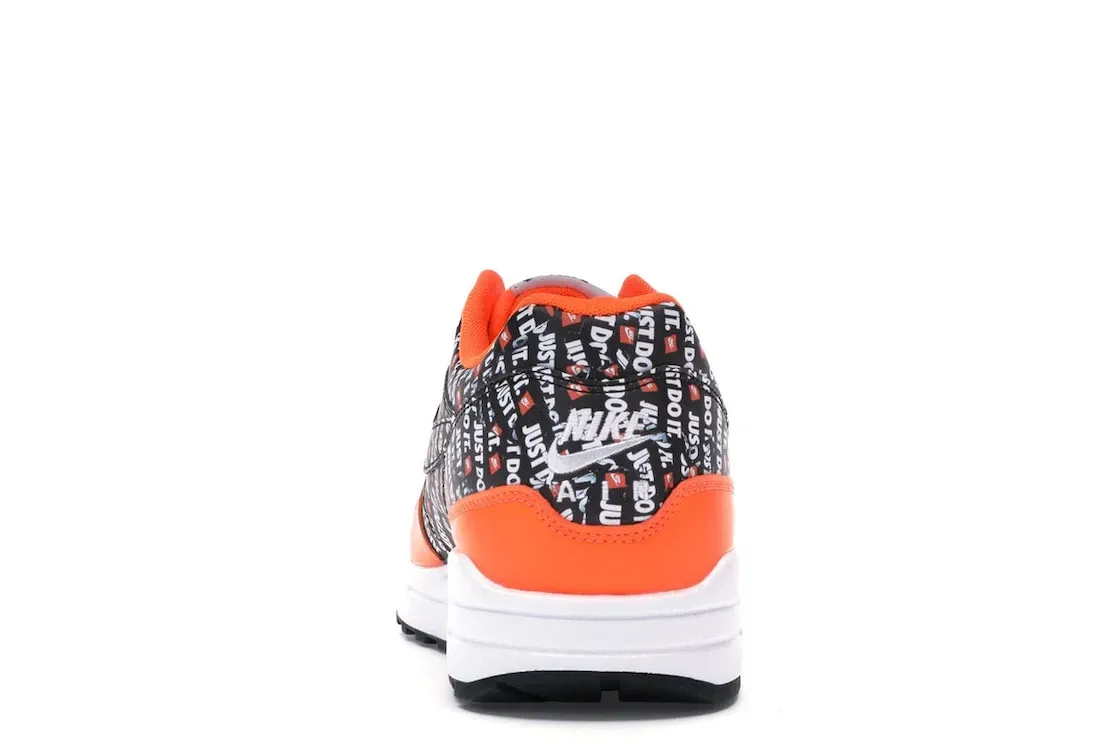 Фото № 4 с приближением к товару «‎Nike Air Max 1 Just Do It Pack Black Orange»