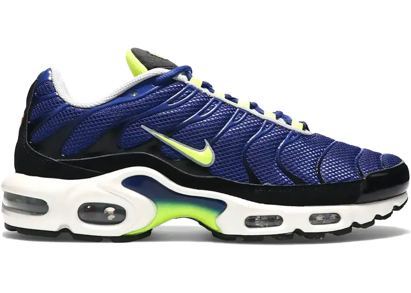 Фото № 1 с приближением к товару «‎Nike Air Max Plus Atlantic Blue Lemon Venom»
