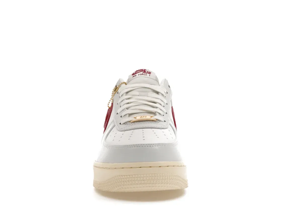 Фото № 2 с приближением к товару «‎Nike Air Force 1 Low '07 SE Just Do It Photon Dust Team Red »