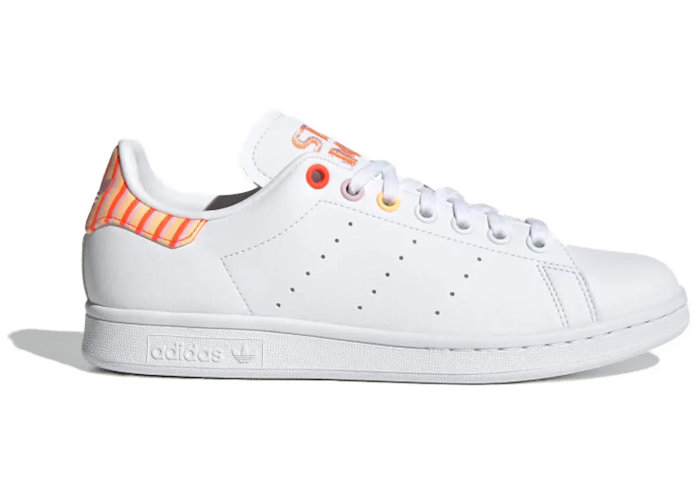 Фото № 1 с приближением к товару «‎adidas Stan Smith White Pink Solar Red »