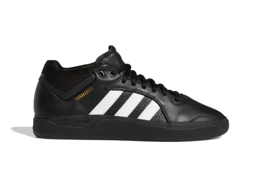 Фото № 1 с приближением к товару «‎adidas Tyshawn Black White Smooth Leather»