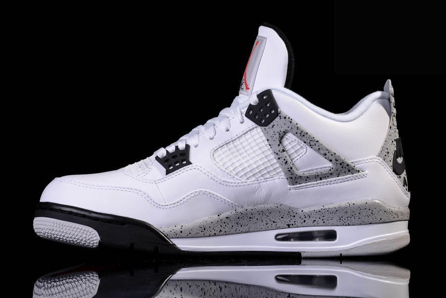 Фото № 4 с приближением к товару «‎Nike Air Jordan 4 Retro OG Cement’ »