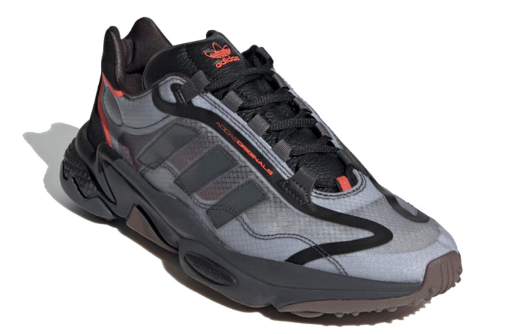 Фото № 3 с приближением к товару «‎adidas originals Ozweego BlackGreyOrange»