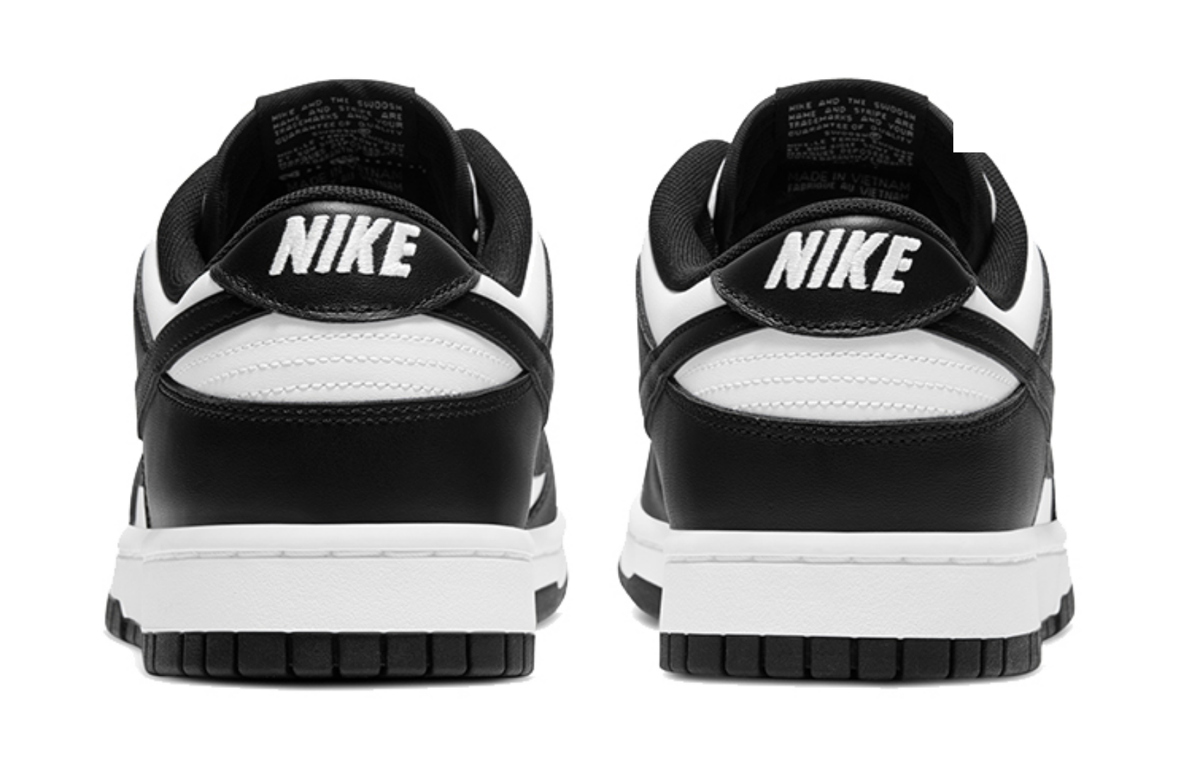Фото № 4 с приближением к товару «‎Nike Dunk Low Retro Skate shoes Black»