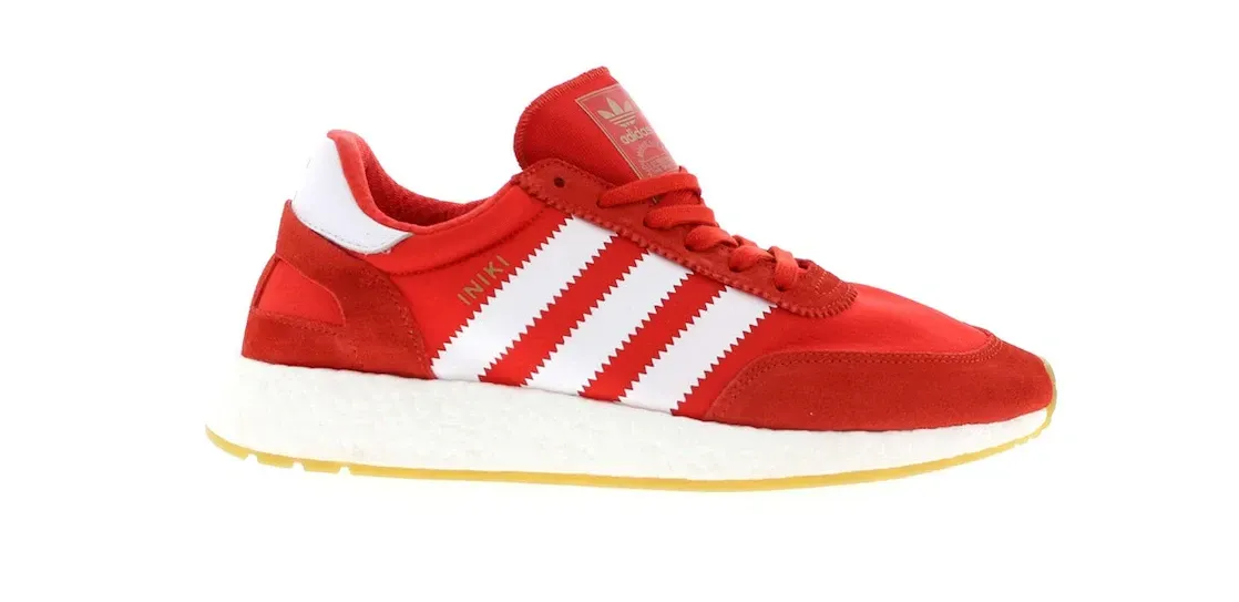 Фото № 1 с приближением к товару «‎adidas Iniki Runner Red White»