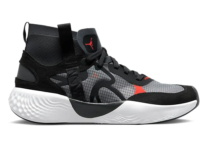 Фото № 1 с приближением к товару «‎Jordan Delta 3 Mid Black Chile Red»