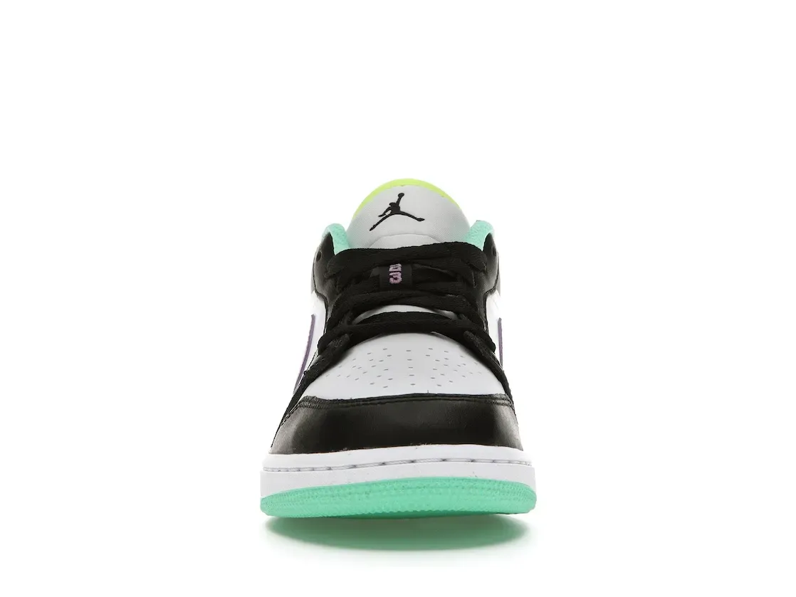 Фото № 2 с приближением к товару «‎Jordan 1 Low Green Glow Violet Shock »