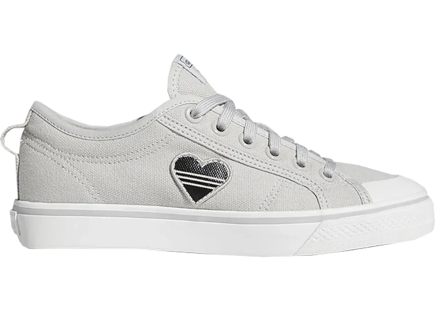 adidas Nizza Trefoil Grey Two 