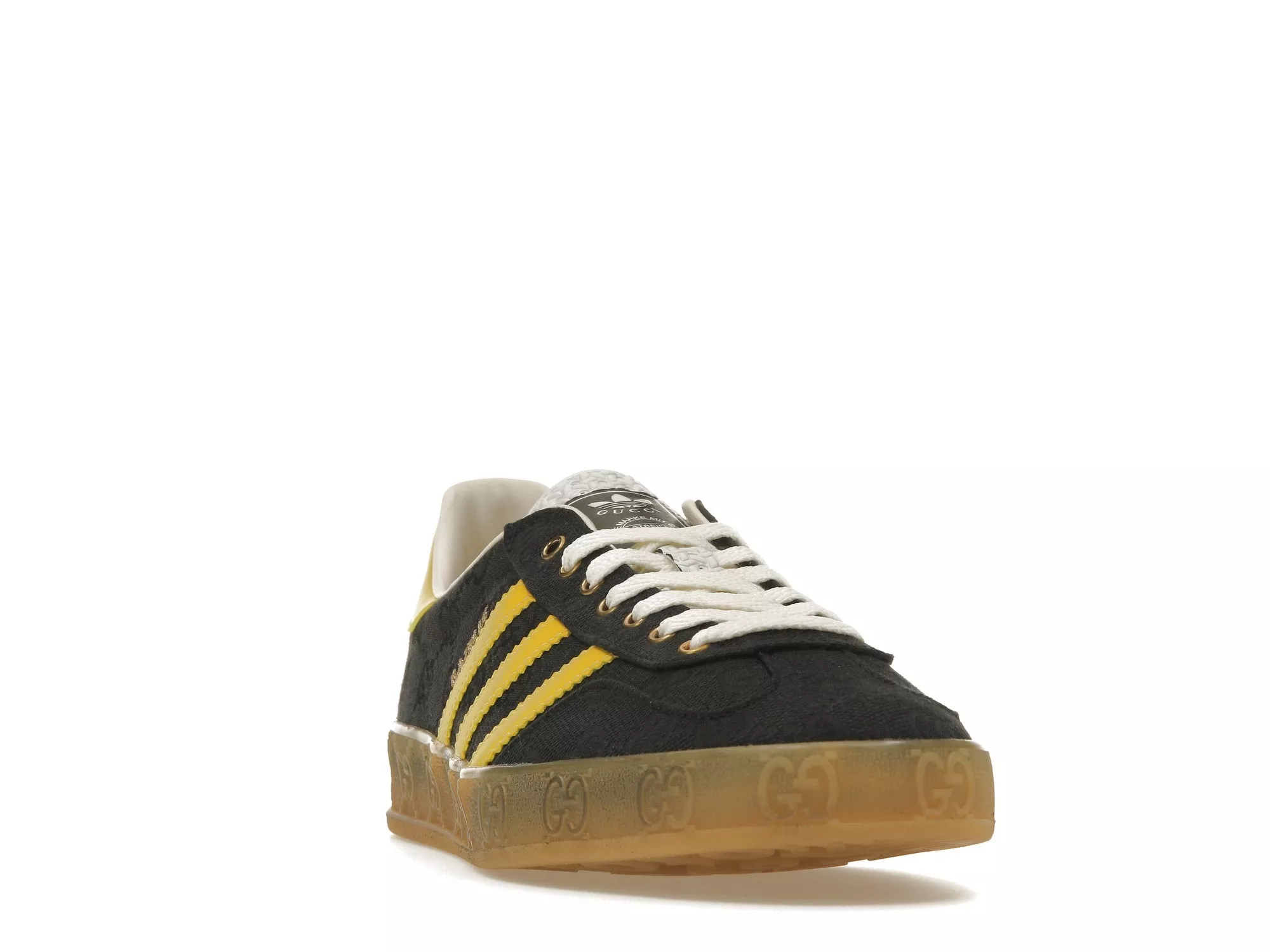 Фото № 3 с приближением к товару «‎adidas x Gucci Gazelle Black GG Monogram»