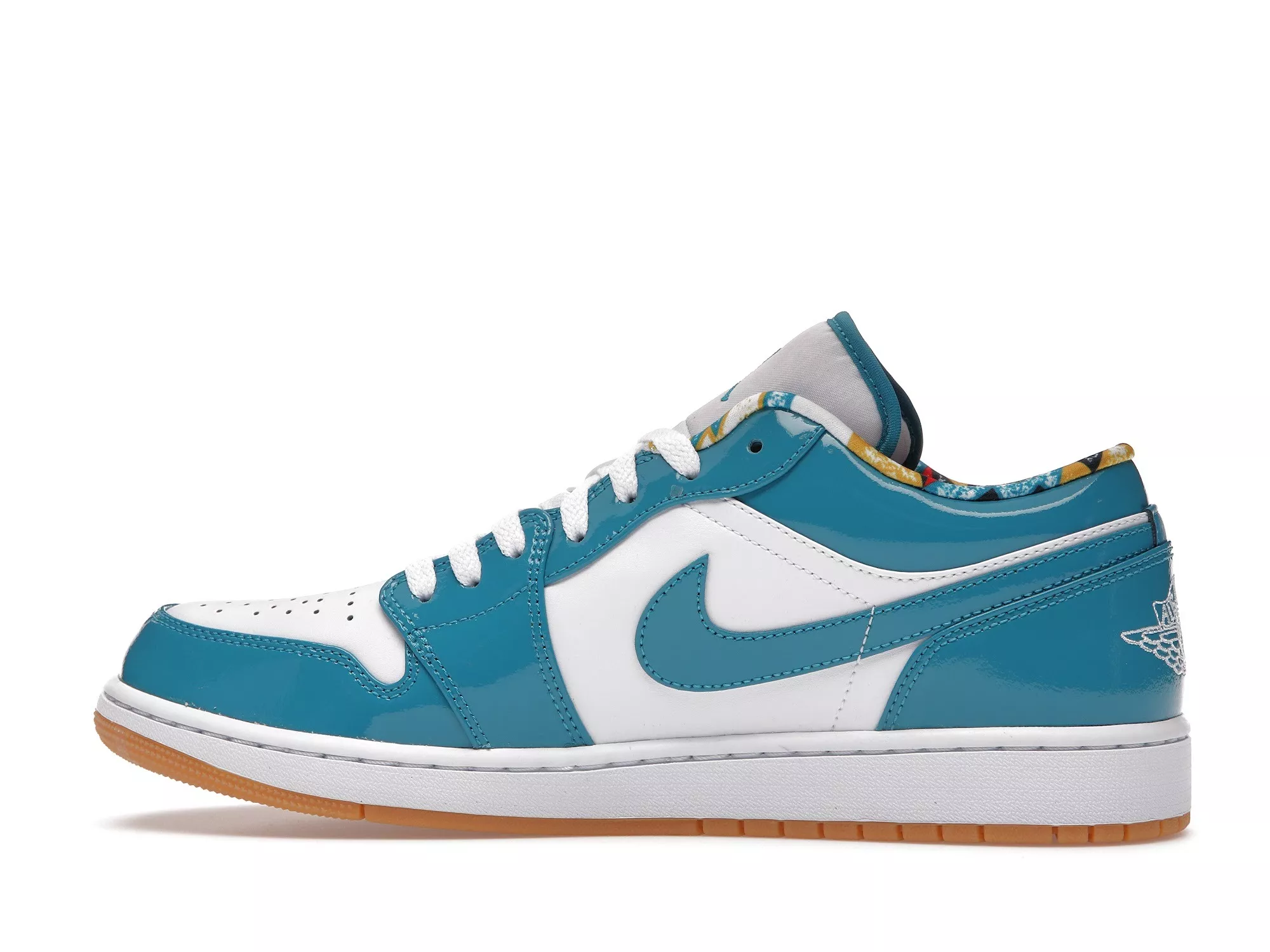 Фото № 5 с приближением к товару «‎Jordan 1 Low SE Barcelona Cyber Teal»