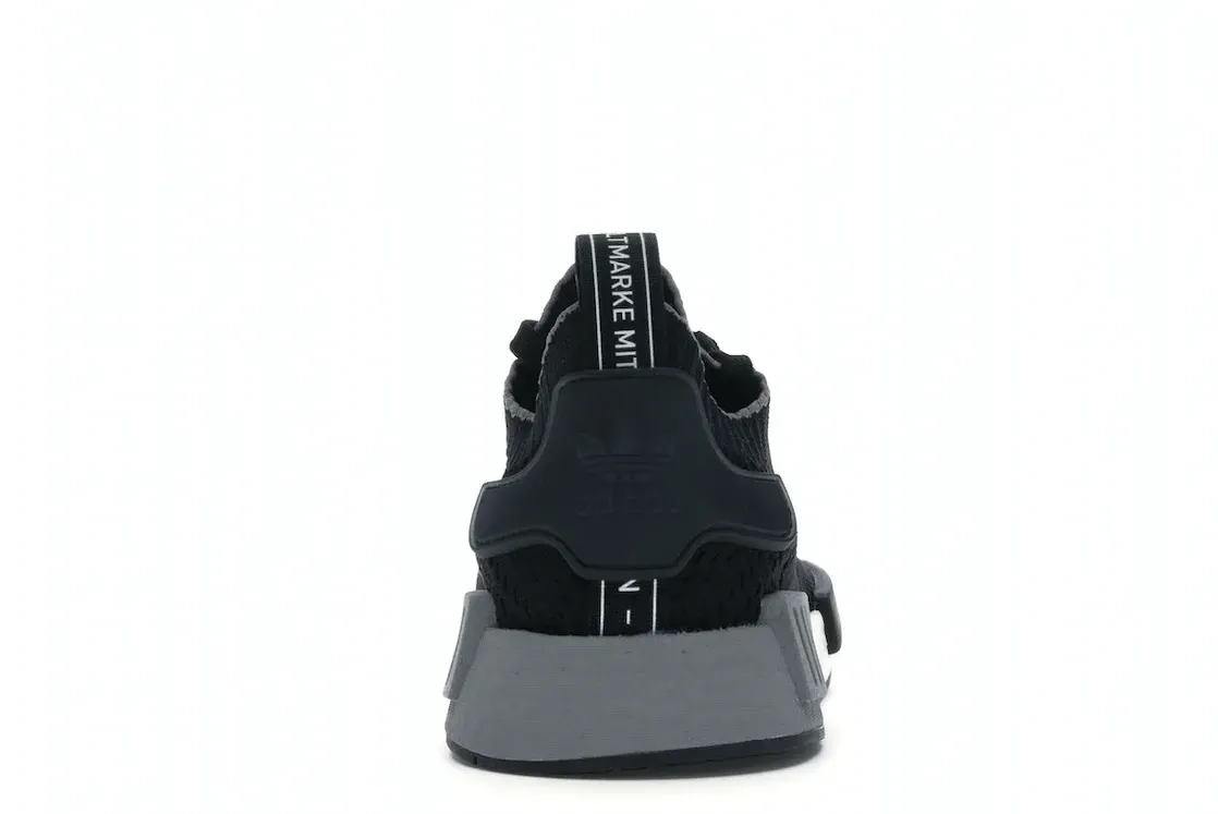 Фото № 4 с приближением к товару «‎adidas NMD R1 Black Grey Three»