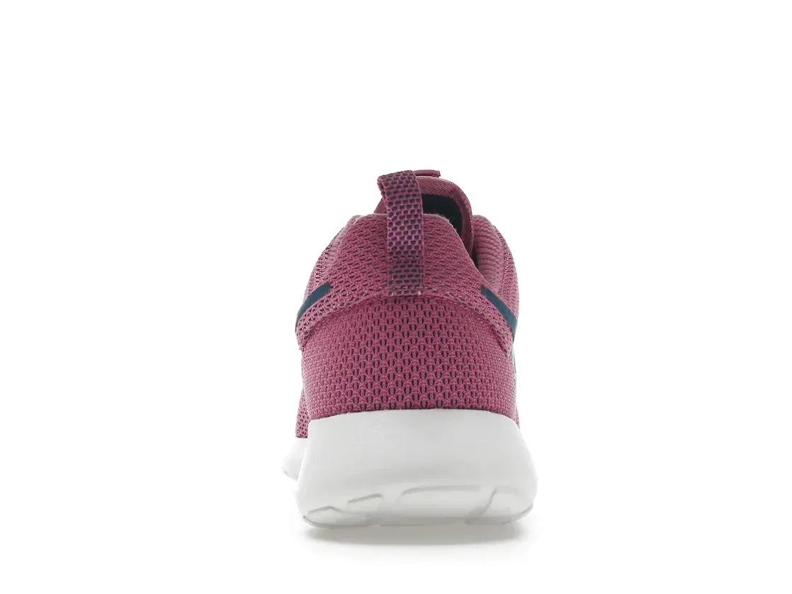 Фото № 4 с приближением к товару «‎Nike Roshe Run Red Violet Green Abyss »
