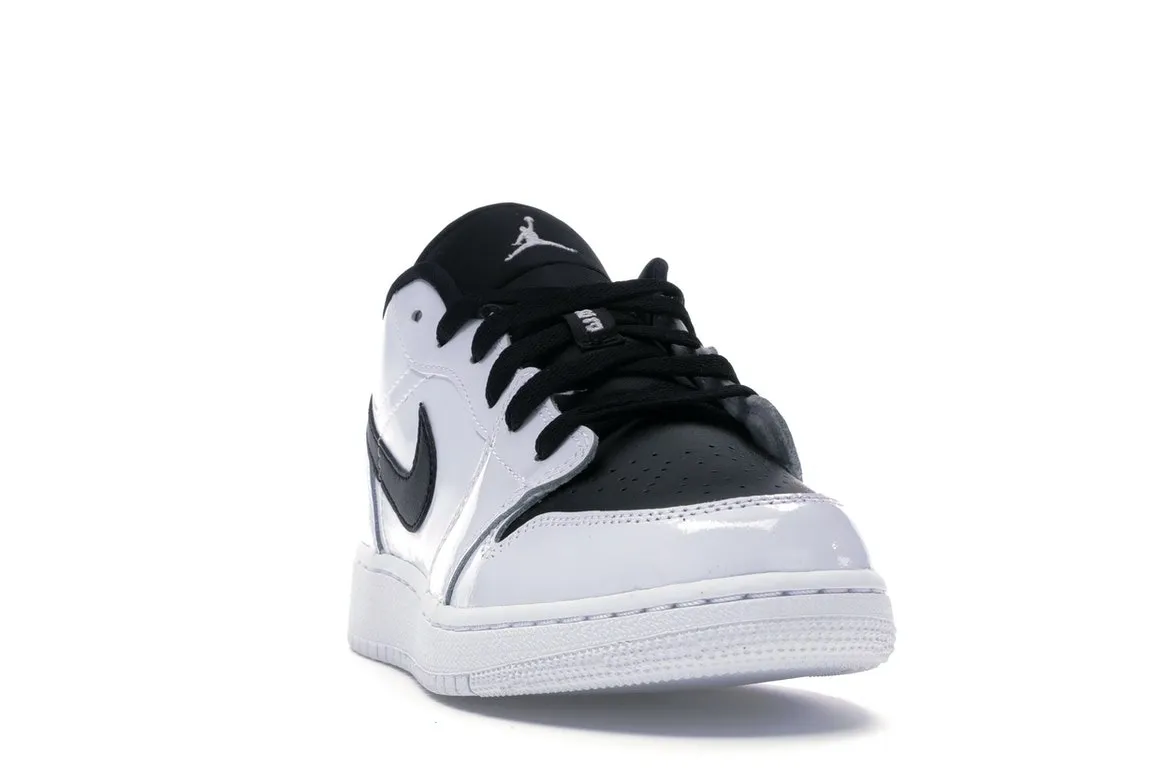 Фото № 4 с приближением к товару «‎Jordan 1 Low White Black »