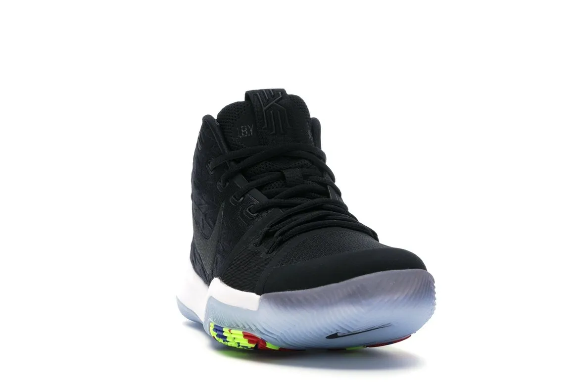 Фото № 3 с приближением к товару «‎Nike Kyrie 3 Black Multi-Color»