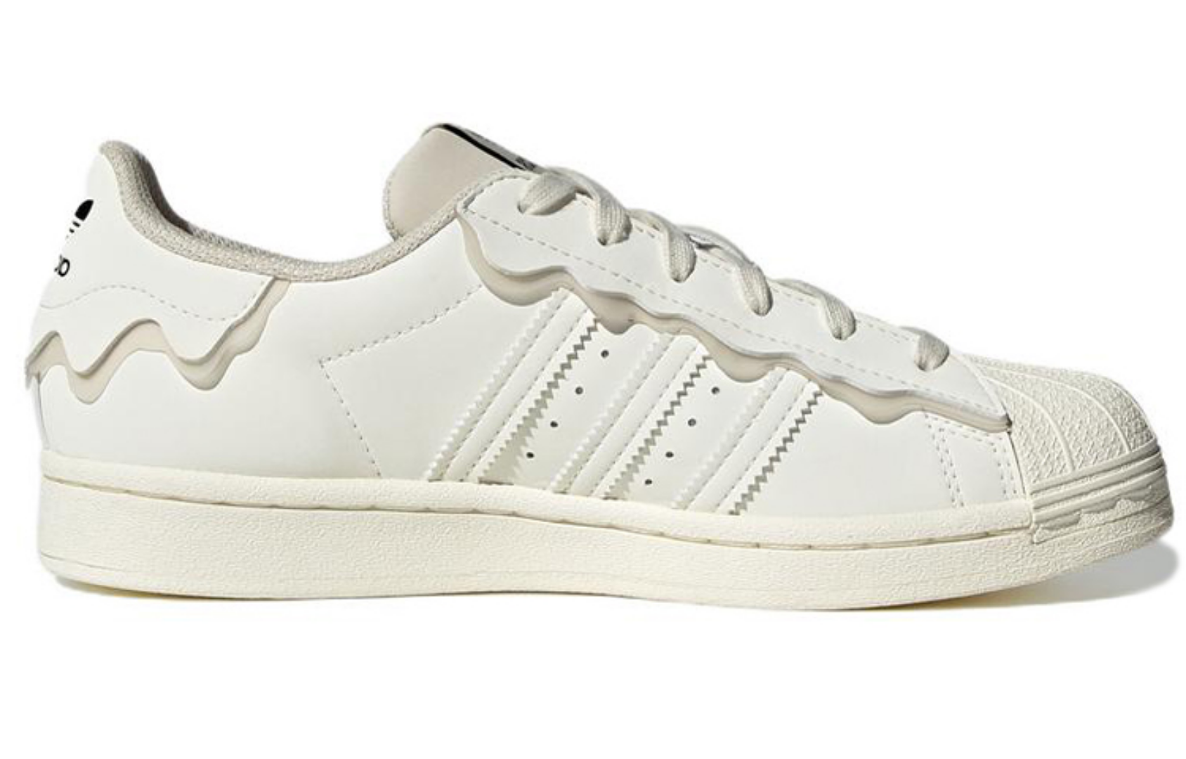 Фото № 2 с приближением к товару «‎adidas originals Skate shoes Superstar Sneakers Creamy»