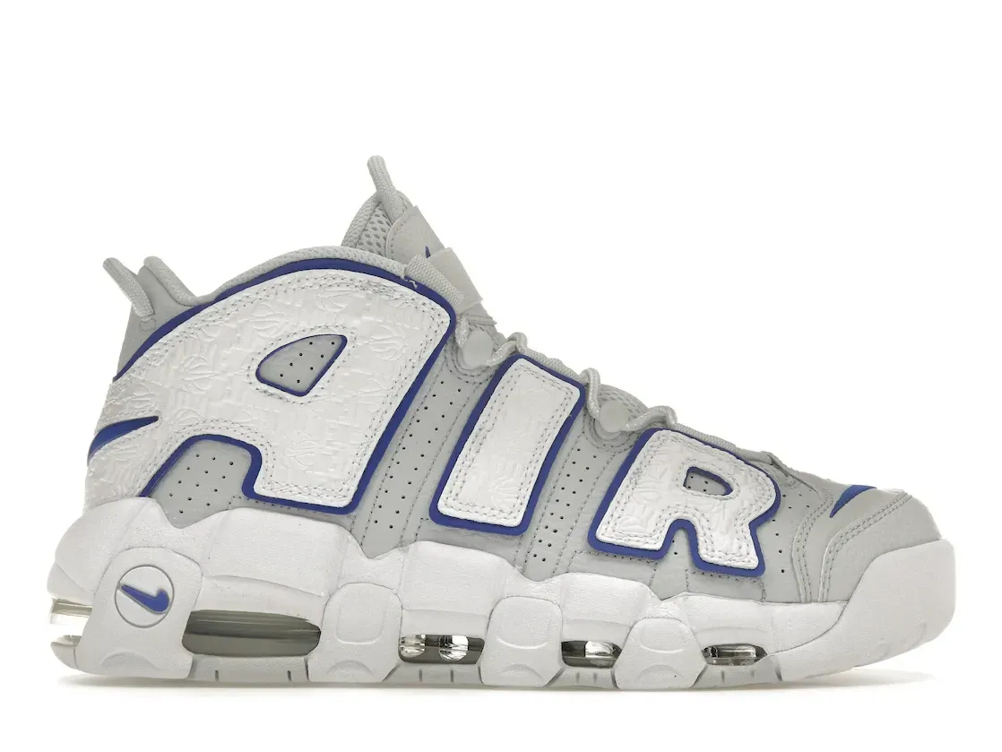 Фото № 1 с приближением к товару «‎Nike Air More Uptempo Embossed White Royal Blue»
