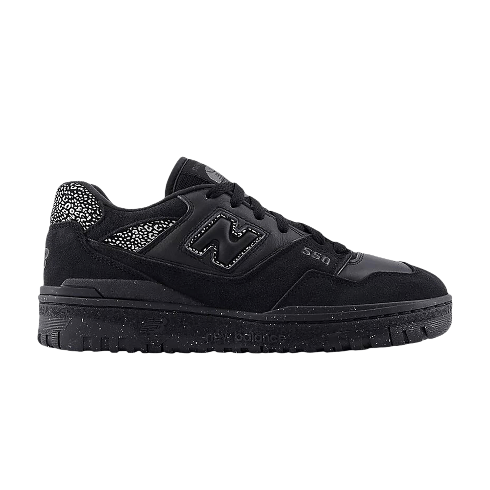 New Balance Women's Bbw550 Black White Leopard