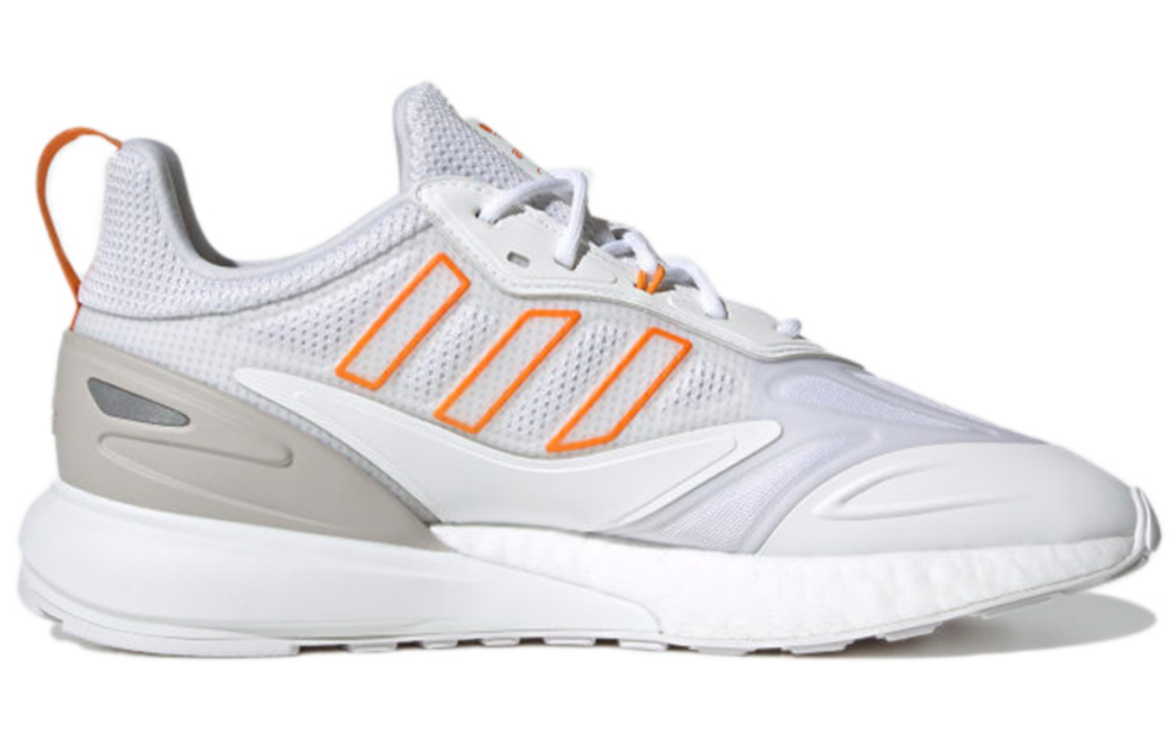 Фото № 2 с приближением к товару «‎adidas originals ZX 2K Boost 2.0 WhiteOrange»
