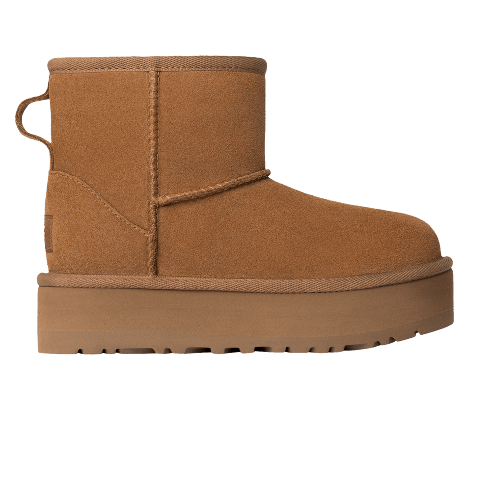 UGG Classic Mini Platform Boot Kids Chestnut